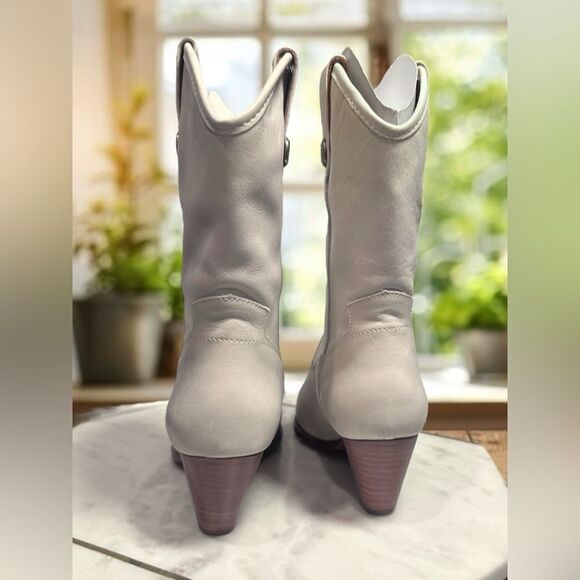 FRYE June Leather Western Cowgirl Boot Size 5.5 - Picture 9 of 14